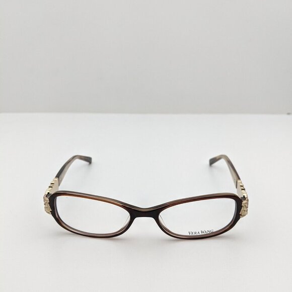 🕶️Vera Wang V084 Eyeglasses 51/16/130 | ALH755🕶️ - Picture 3 of 10